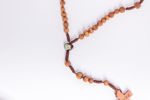 Imagen de Thorn tree rosary with wooden Međugorje cross on a thread  B
