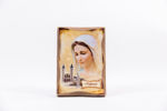 Picture of Icon on a stand with Medjugorje details