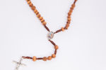 Imagen de Thorn tree rosary with metal Međugorje cross on a thread  B