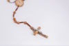 Imagen de Thorn tree rosary with wooden Međugorje cross  and crossroads on a thread  B