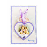 Picture of Heart shaped icon with angels DEV 4