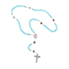 Imagen de Plastic rosary with heart beads