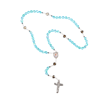Imagen de Plastic rosary with heart beads