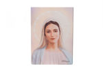 Picture of Our Lady of Medjugorje, Icon on wood with Swarovski crystals