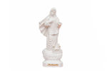 Picture of Statue of Our Lady of Medjugorje, white with church