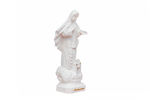 Picture of Statue of Our Lady of Medjugorje, white with church