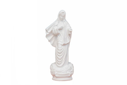 Picture of Statue of Our Lady of Medjugorje, white