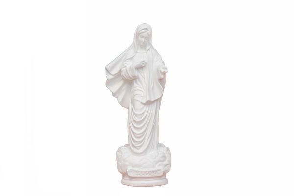 Imagen de Estatua de Nuestra Señora de Medjugorje, blanca