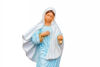 Imagen de Estatua de Nuestra Señora de Medjugorje, azul con iglesia