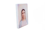 Picture of OUR LADY OF MEDJUGORJE, ICON ON WOOD WITH SWAROVSKI CRYSTALS - beige( 200x150)