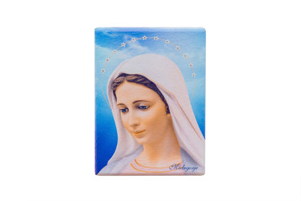 Picture of Our Lady, Icon on wood with Swarovski crystals (200x150)