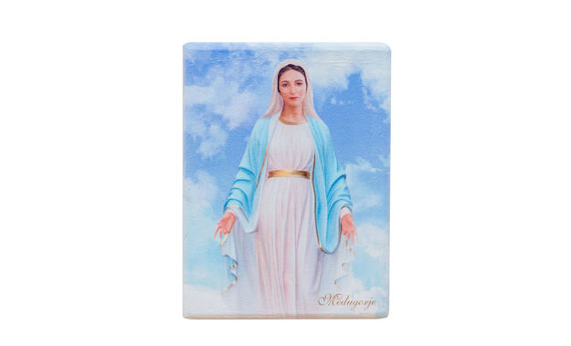 Picture of Our Lady of Medjugorje, Icon on wood (200x150)