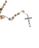 Imagen de Job's tears rosary  with Medjugorje soil medal - chain