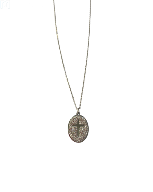 Picture of Chain - Medal with cross (gray)