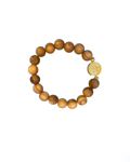 Picture of One decade Saint Benedict bracelet with gilded medal