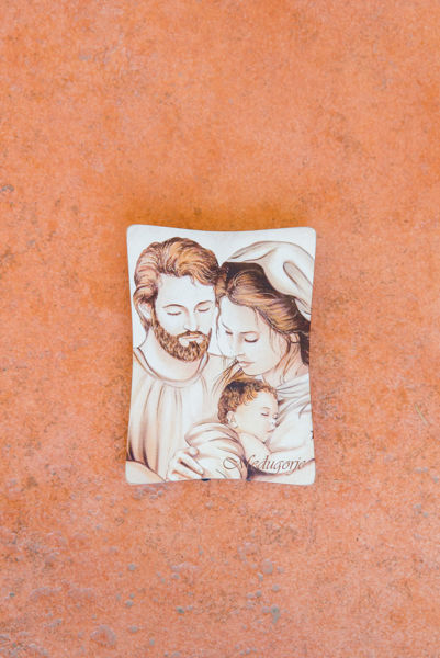 Imagen de Sagrada Familia Icono - Cuadro de madera
