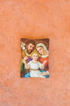 Picture of Holy Family Icon - Wood print