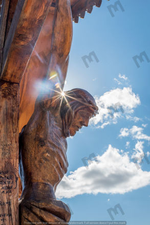 Picture of The cross shines - Stock image for download