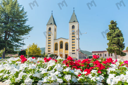 Picture of St James Church flowers - Stock image for download