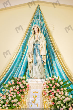 Picture of Maria statue / St James Church - Stock image for download