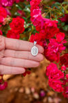 Picture of White Gold Miraculous medal