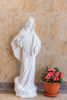 Imagen de Imagen Virgen María blanca para interior y exterior (30 cm)