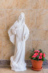 Picture of Our Lady white statue for interiors and outdoor (30cm)