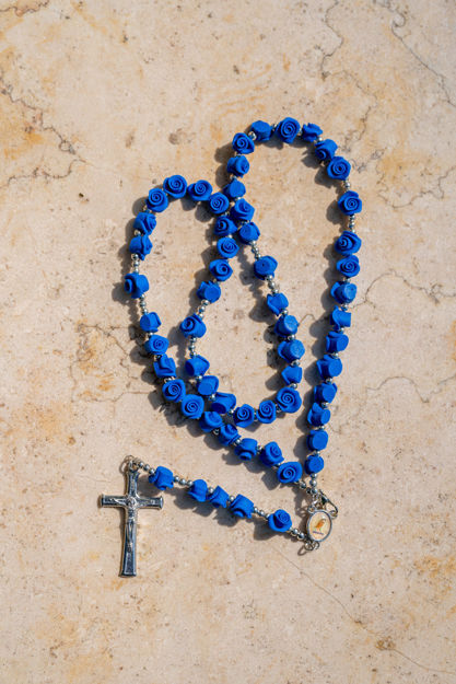 Picture of Handmade Rose beads rosary