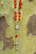 Picture of Peace chaplet - red