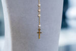 Picture of Pearl Gold Rosary