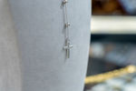 Picture of Silver rosary with middle beads