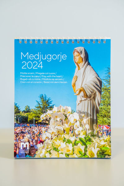 Imagen de Medjugorje - Calendario Mesa 2024