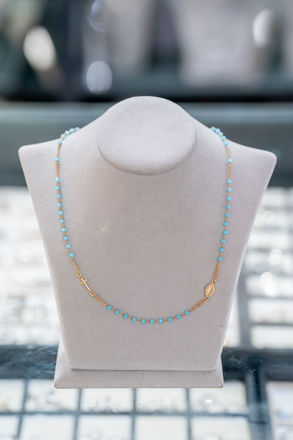 Picture of Blue necklace rosary