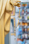 Picture of Pax et bonum - Olive wood rosary