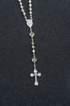 Picture of Silicone rosary with flower art in a box