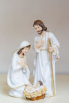 Picture of Mary, Joseph and Jesus statue