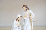 Picture of Mary, Joseph and Jesus statue