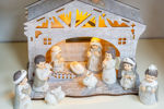 Picture of Miniature Kids Nativity Scene