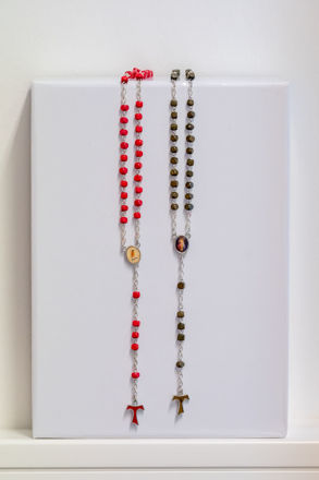 Picture of Wooden Tau Rosary