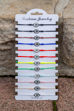 Picture of Multi Color Bracelet - silver tone medal