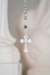 Picture of Crystal rosary in box