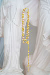 Picture of Gold-colored crystal rosary