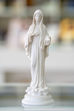 Picture of Statue of Our Lady of Medjugorje- Stone dust (white)