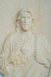 Picture of Stone relief - Sacred Heart of Jesus - 3D