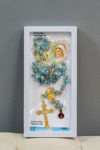 Picture of Murano Blue Glass rosary - Gold plated 24K