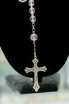 Picture of Crystal Glass Rosary - Rose